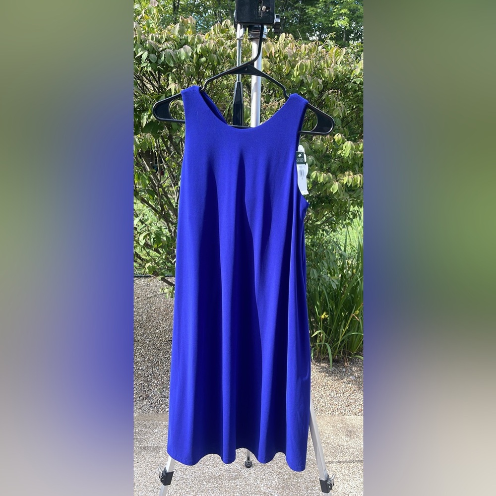 Ralph Lauren Vibrant Blue Midi Dress